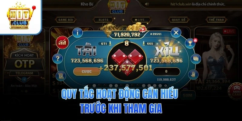 Quy tắc hoạt động cần hiểu trước khi tham gia